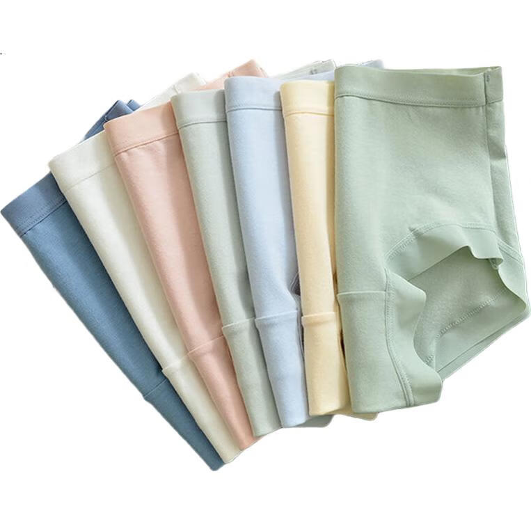 Deanfun Women's Underwear 95% Cotton Mid-Waist Breathable Plus Size Seamless Hipster Panties 4-Pack Gift Box XXL