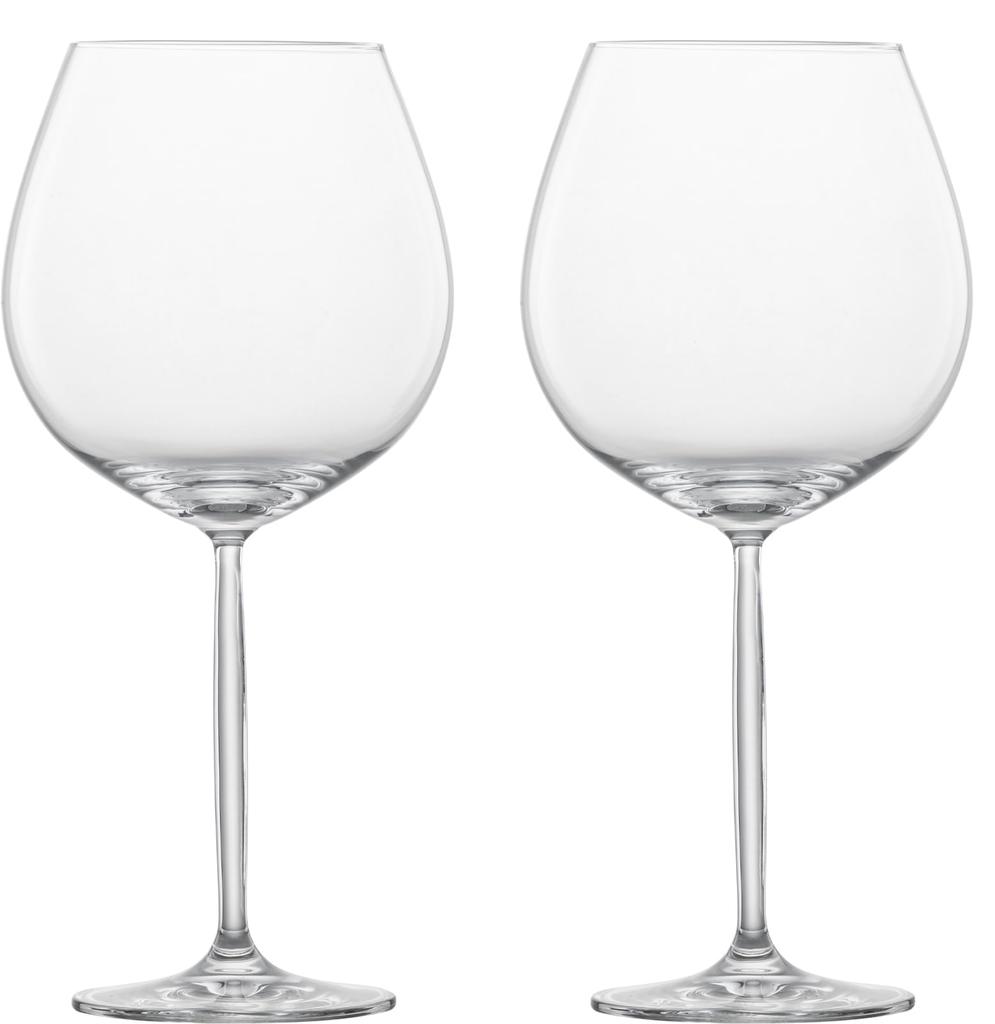 ZWIESEL GLAS Break-Resistant Muse Wine Glasses for Red Wine (Burgundy), Pair of 2, Machine-Made (m123670)