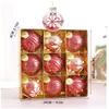 9PCS 8cm Christmas Ball Ornaments Tree Decorations For Holiday Wedding Party For Decoration Hanging Decor