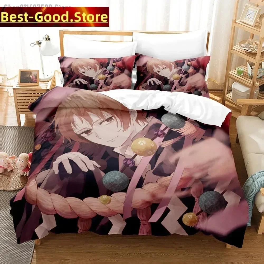 Comforter 3D Takashi Natsume Bedding Set Natsume'S Book Of Friends Printed With Soft Single Double Queen Super King