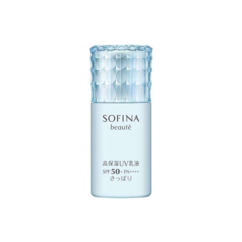 

Kao Sofina Beaute Высокоувлажняющая УФ-эмульсия SPF50 Освежающая