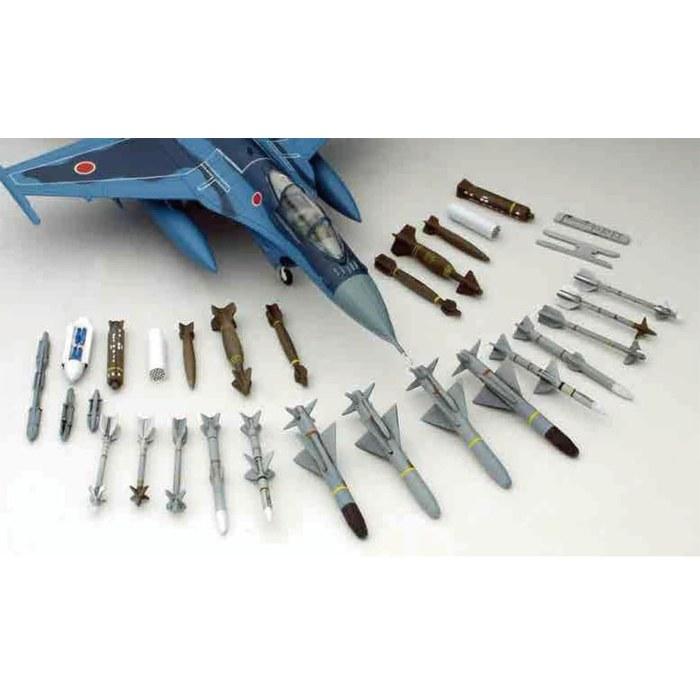 Platz 1/144 JASDF Weapon Set Model Parts PF-9, Molded Color
