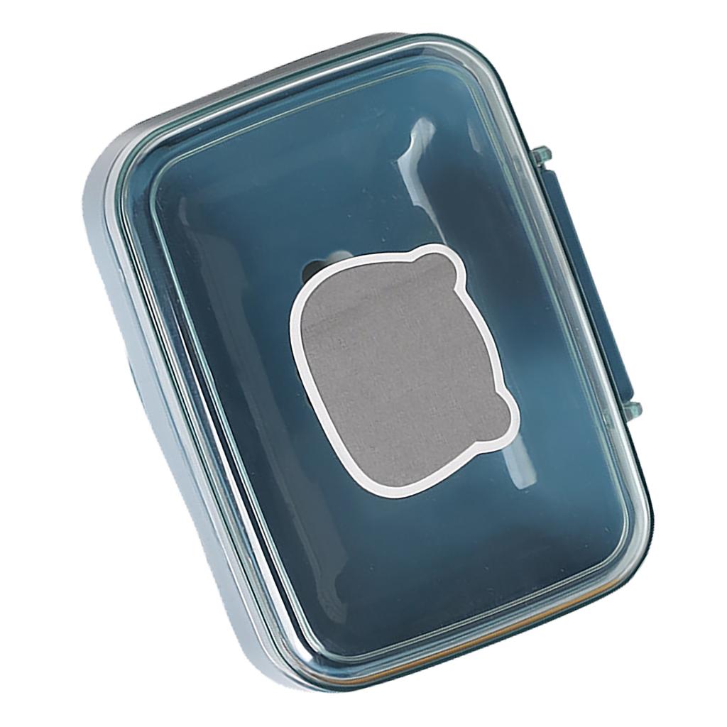 Soap Box Portable Drainable Plastic Soap Holder Container with Cover for Home Dorm Travel