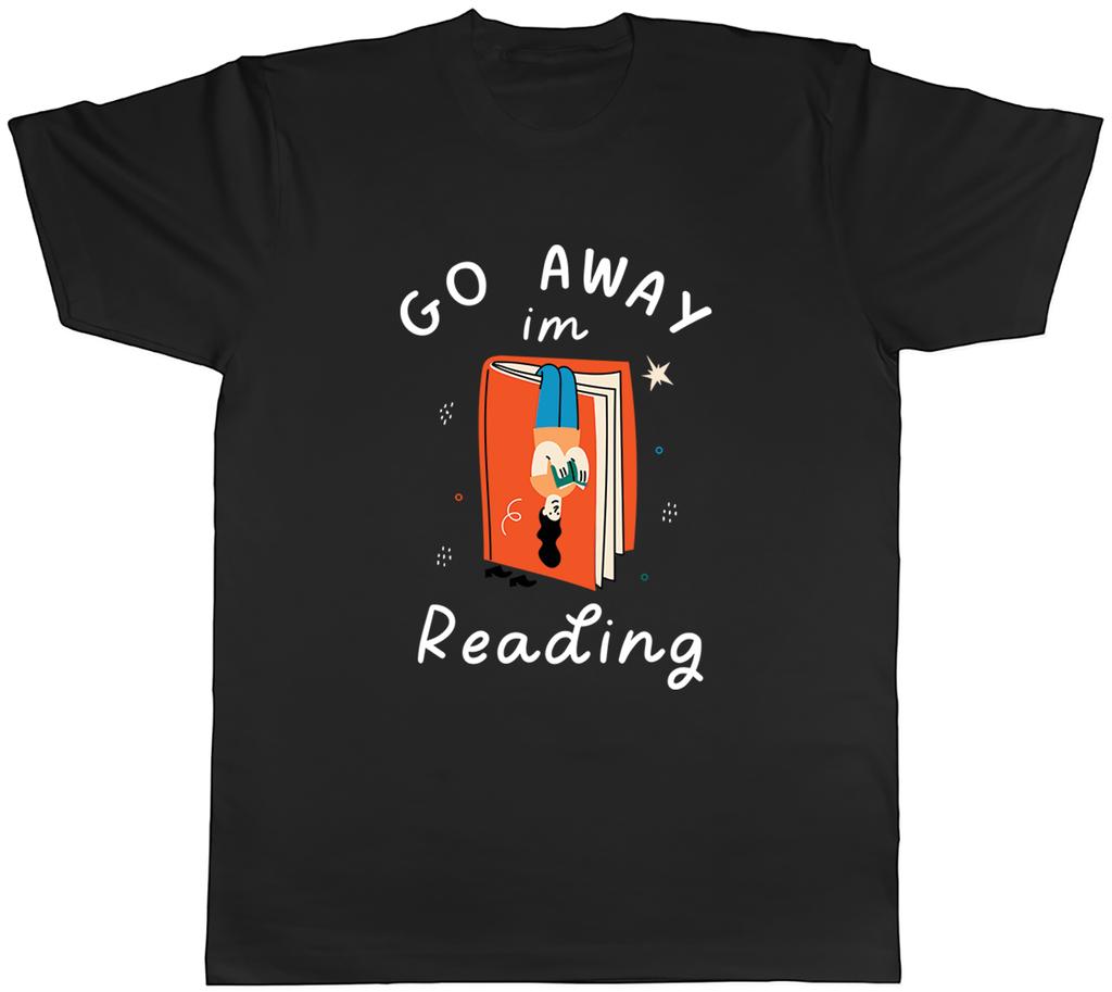 Go Away Im Reading Unisexs TShirt Book Lover Funny Tee Gift