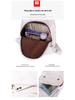 Damen Handtasche mit großer Kapazität aus gewaschenem weichem Leder, Umhängetasche, koreanischer Stil, vielseitiger Rucksack