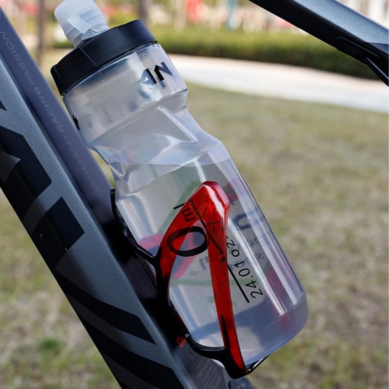 Bike Water Bottle Cage Lightweight Bicycles Drink Cup Holders with Screws Cycling Water Flasks Cage Adapter for  Bike