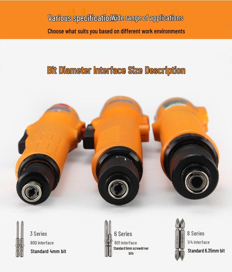 Qili Su Hand-Press Electric Screwdriver 3200/6200L/6600P/8000L