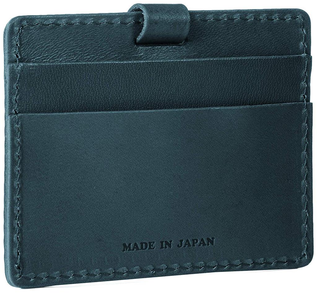 Tochigi Leather Pass Commuter Pass IC Card Neck Strap Employee Student Genuine Commuter Pass IC Card Made in Genuine Commuter Pass Case Navy_2 Case,