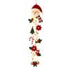 Light-Up Christmas Door Hanging Decoration Ornament for Front Door and Entryway