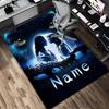 Tappeto Personalizzato con Nome e Avatar Mondo Soggiorno Antiscivolo Morbido Tappeto per Camera da Letto Sala Giochi Divano Ufficio Decorazioni per la Casa Zerbino