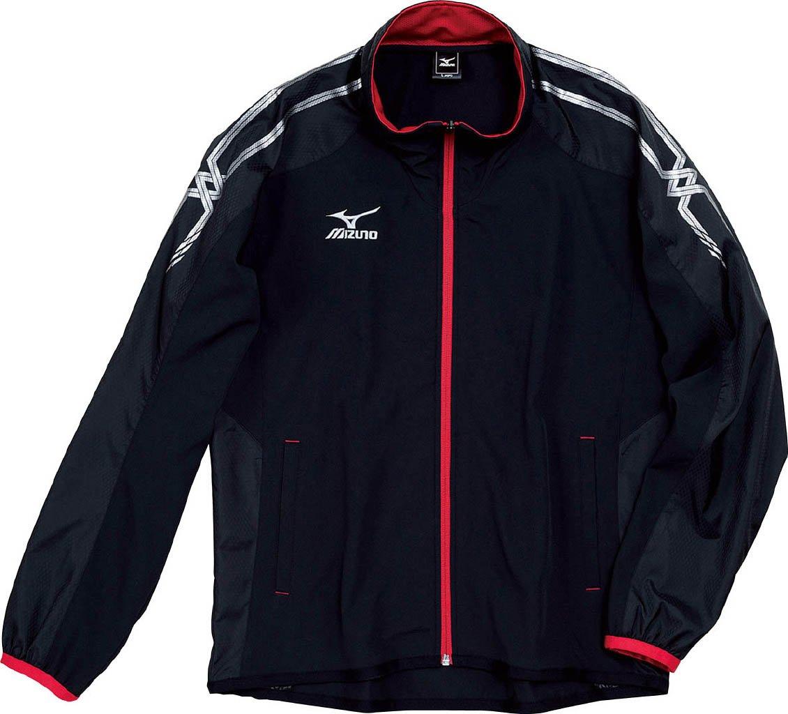 

Mizuno Fitness Black and Size M Size Men s Jacket, 32JC4030, Red, (Japan M)