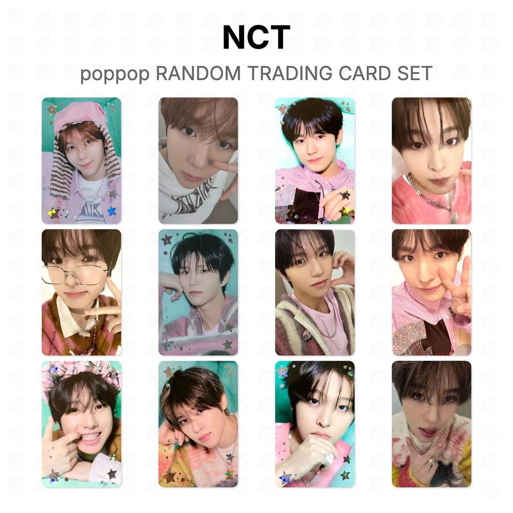 NCT poppop RANDOM TRADING CARD SET Official Photocard