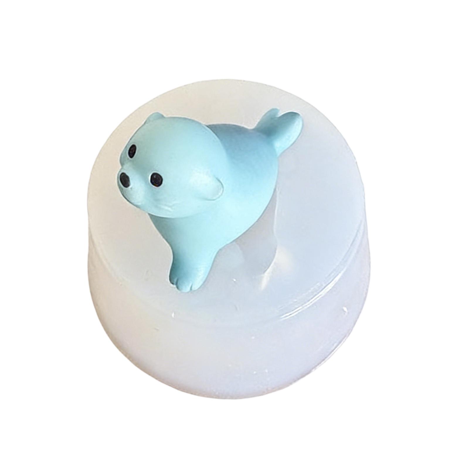 Easy Release Silicone Mold in Mini Seal Shape Suitable for Cake Chocolate Making Dishwasher Safe Dessert Decorating Mold 1