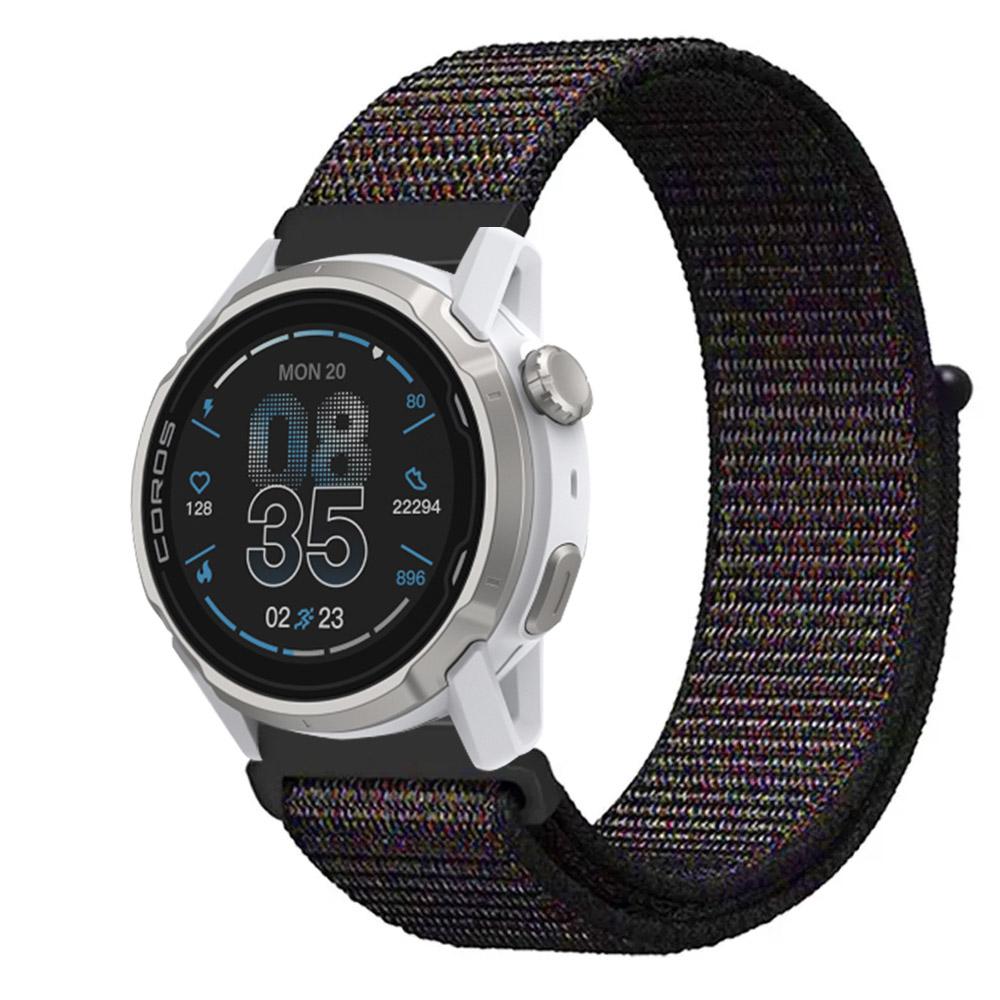 20mm 22mm Nylon Loop Strap for COROS APEX 4 42mm/PACE Pro/CMF Watch 3 Pro Smartwatch Breathable Band for Suunto Vertical/Race 2