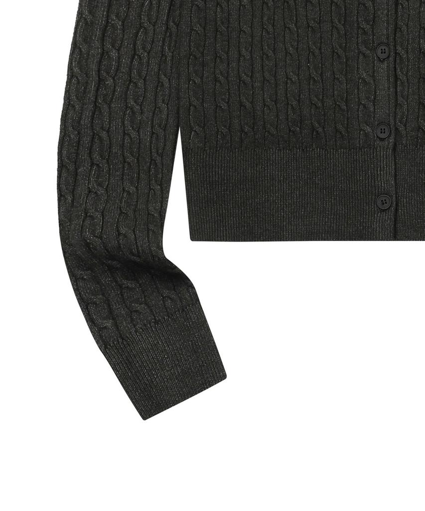 MUCENT Adian Button Crop Knit Cardigan (5 Colors)