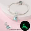 Charm Bead Charms Authentic copper Plated Blue Deer Pendant Bead Charms Compatible With Bracelets Diy Fine Gift Women Delicate Jewellery Accessory