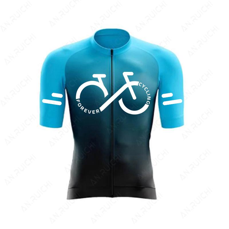 

Серия FOREVER CYCLING Велосипедная майка 2026 Лето Короткий рукав Велосипедная одежда MTB Велосипедные топы Форма Мужская Дорожная велосипедная одежда Рубашки XS