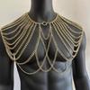 Personality Body Chain Stylish Tassels Shoulder Necklace Nightclub Fashion Jewelry Tassels Nightlife Accessories
