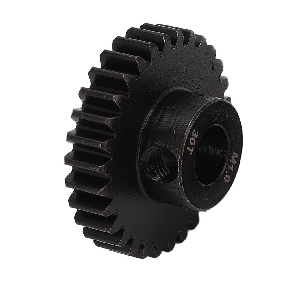25DP 1.0M 8mm Metal Pinion Motor Gear Replacement 29T 30T for 1/5 1/6 1/7 RC Car Motor Black