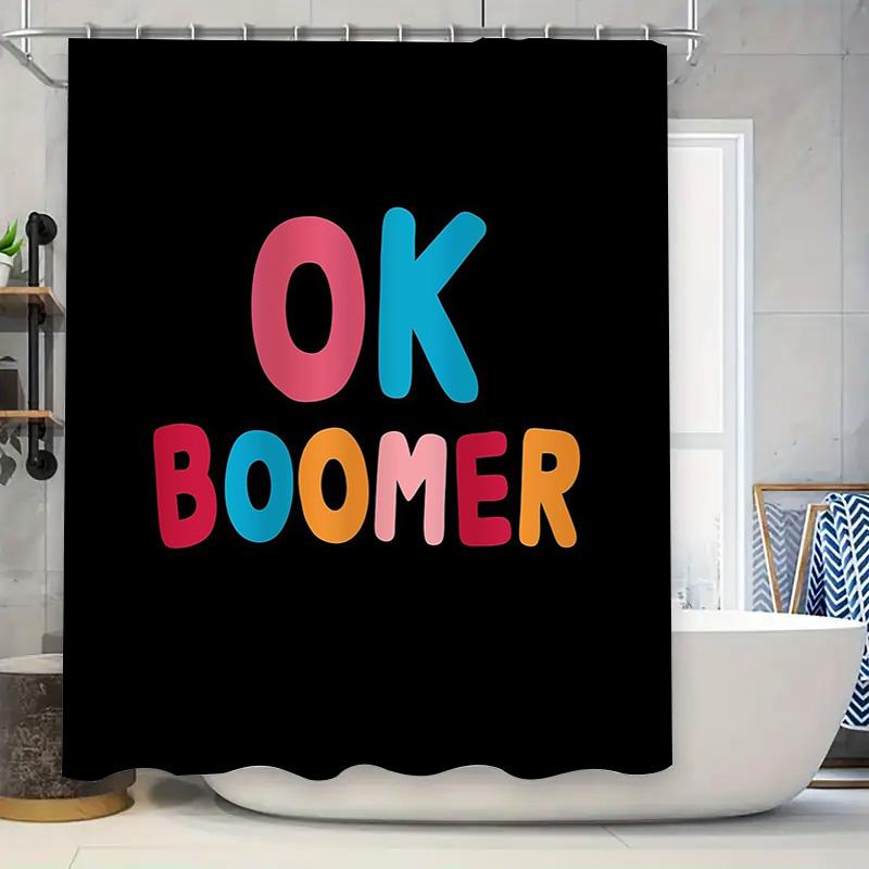 

Bathroom Shower Curtain Waterproof Vintage Floral Pattern Farmhouse Decor Fabric Liner Backdrop Home Textile Room Divider W60H190(CM)-1 Pcs