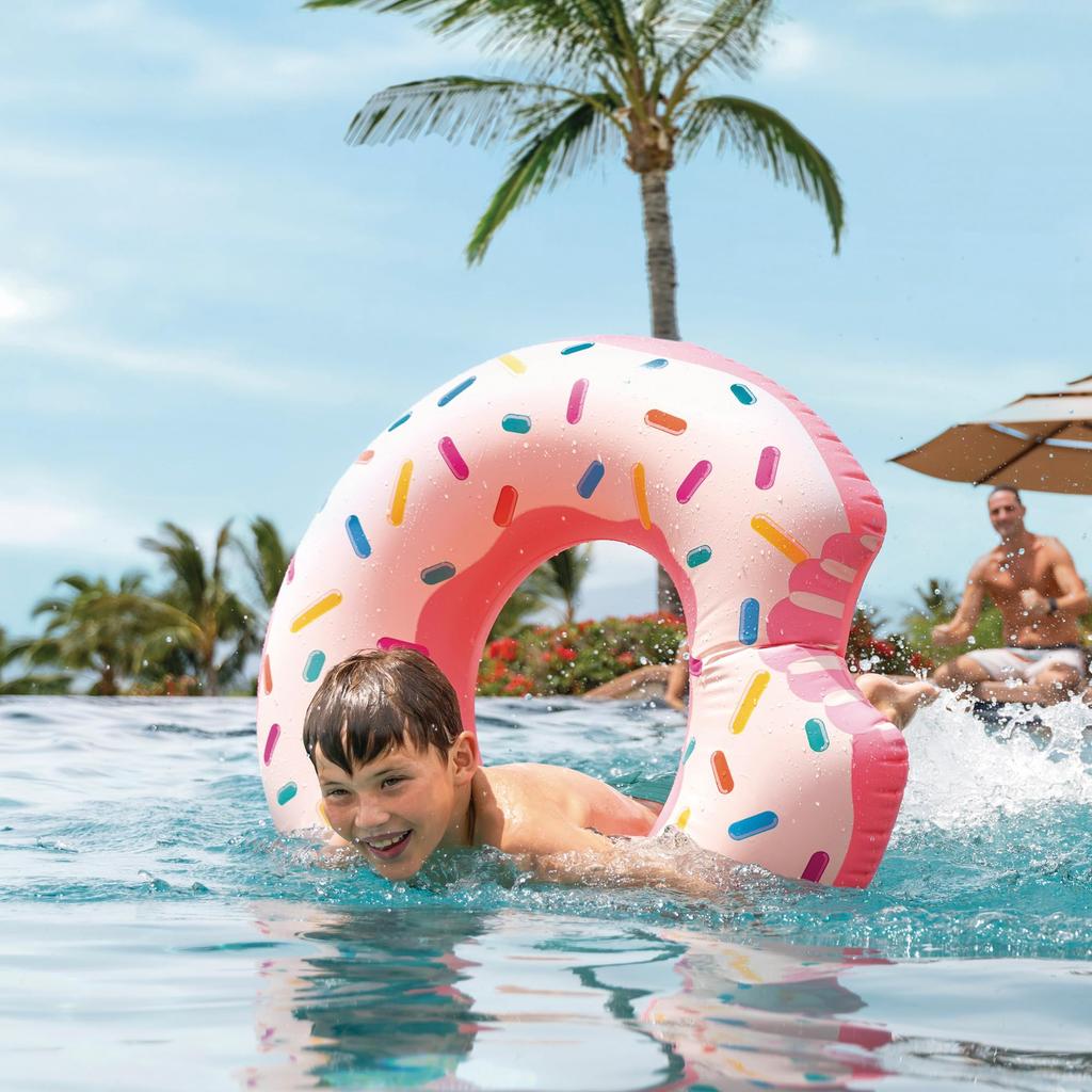 intex Donut Tube 107 X 99 56265 Japanese Float, Cm, [Official Product]