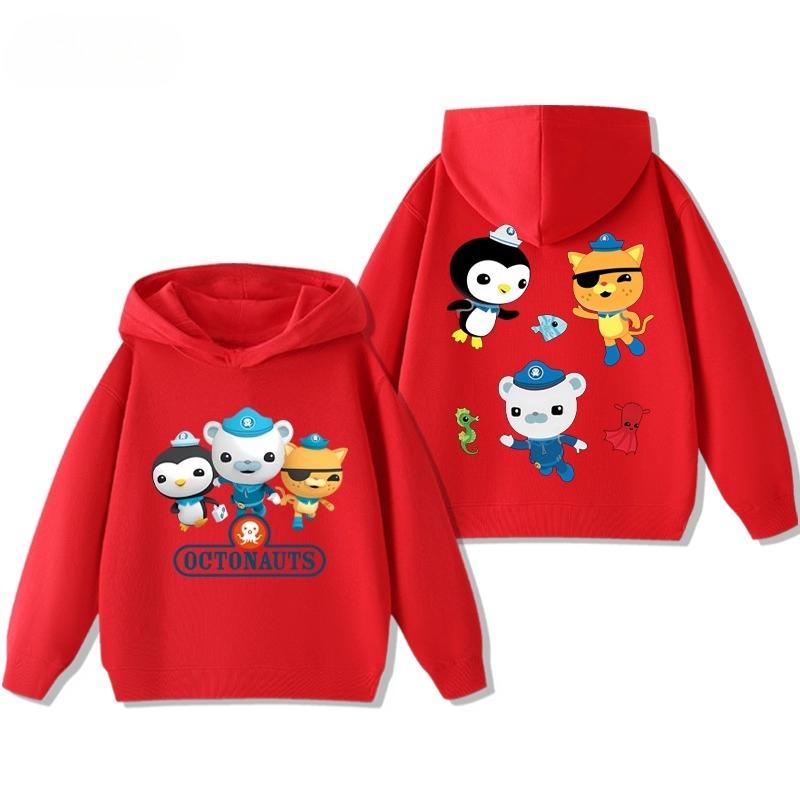 Children's Hooded Sweatshirt for Autumn and Winter Is Warm and Cute It's A Casual Children's Top