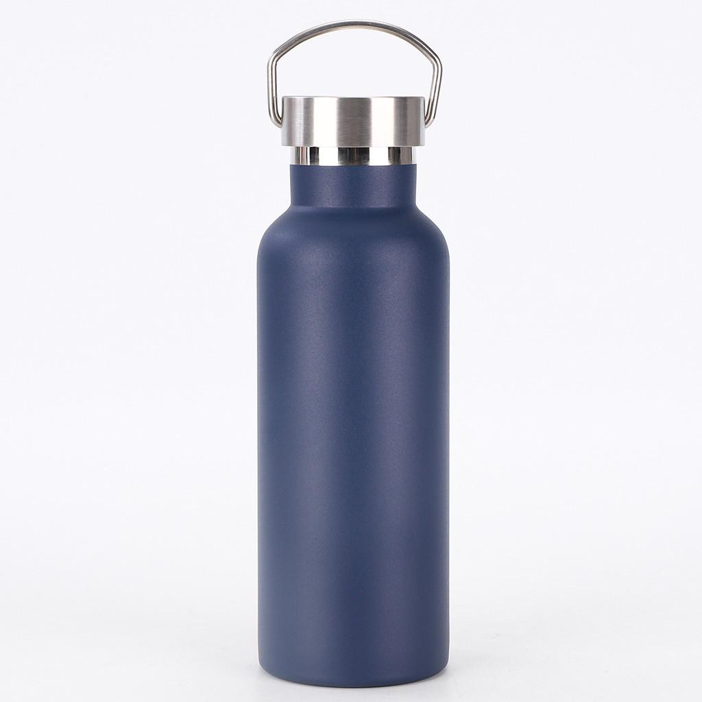 Modern 304 Stainless Steel Vacuum Travel Mug With Handle For Outdoor Hiking And Sports