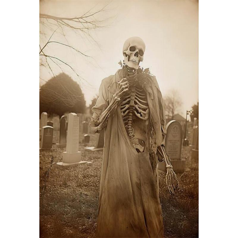 DIY Diamantmalerei Dark Academia Art Groteske Ästhetik Kreuzstichset Mosaikkunst Diamantmalerei Vollkreis Diamant Heimdekoration