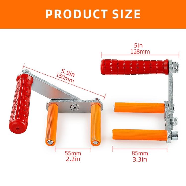 High Load Capacity Carry Clamp Multifunction  Lifting Tool for Easy  Movement of Slabs & Panel in Home or Work Setting