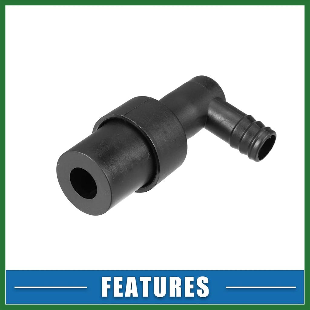 Motoforti PCV-ventilpackning Avgasspositiv vevhusventilationstillbehör för Ford F-150 F-250 1987-1996 Långvarig