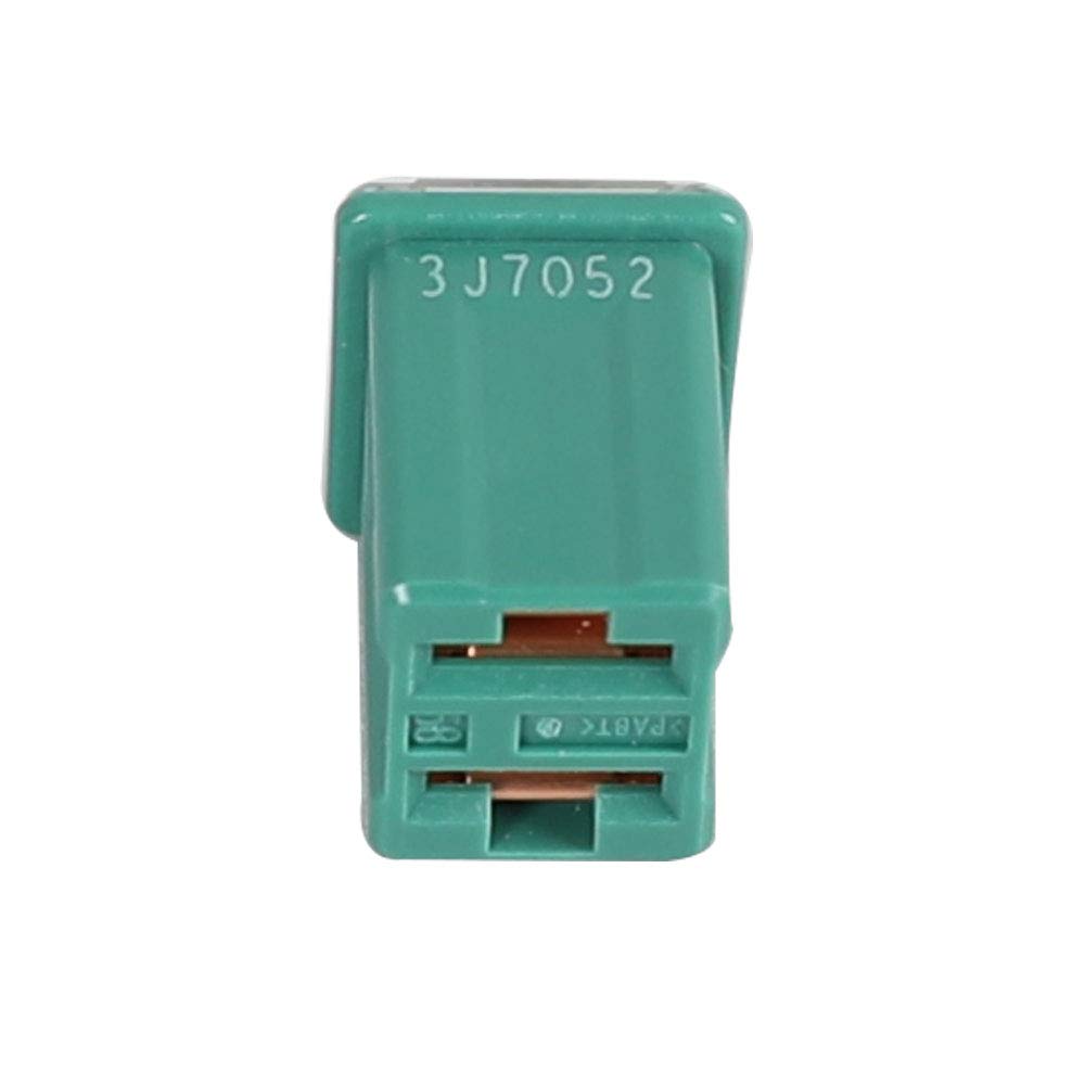 Jcase FMX Fuses Assortment 20 Flosser Low Profile Fuse Female Maxi Fuse Mini Automotive Box Shaped Fuses Kit 20 30 40 50 60 Amp