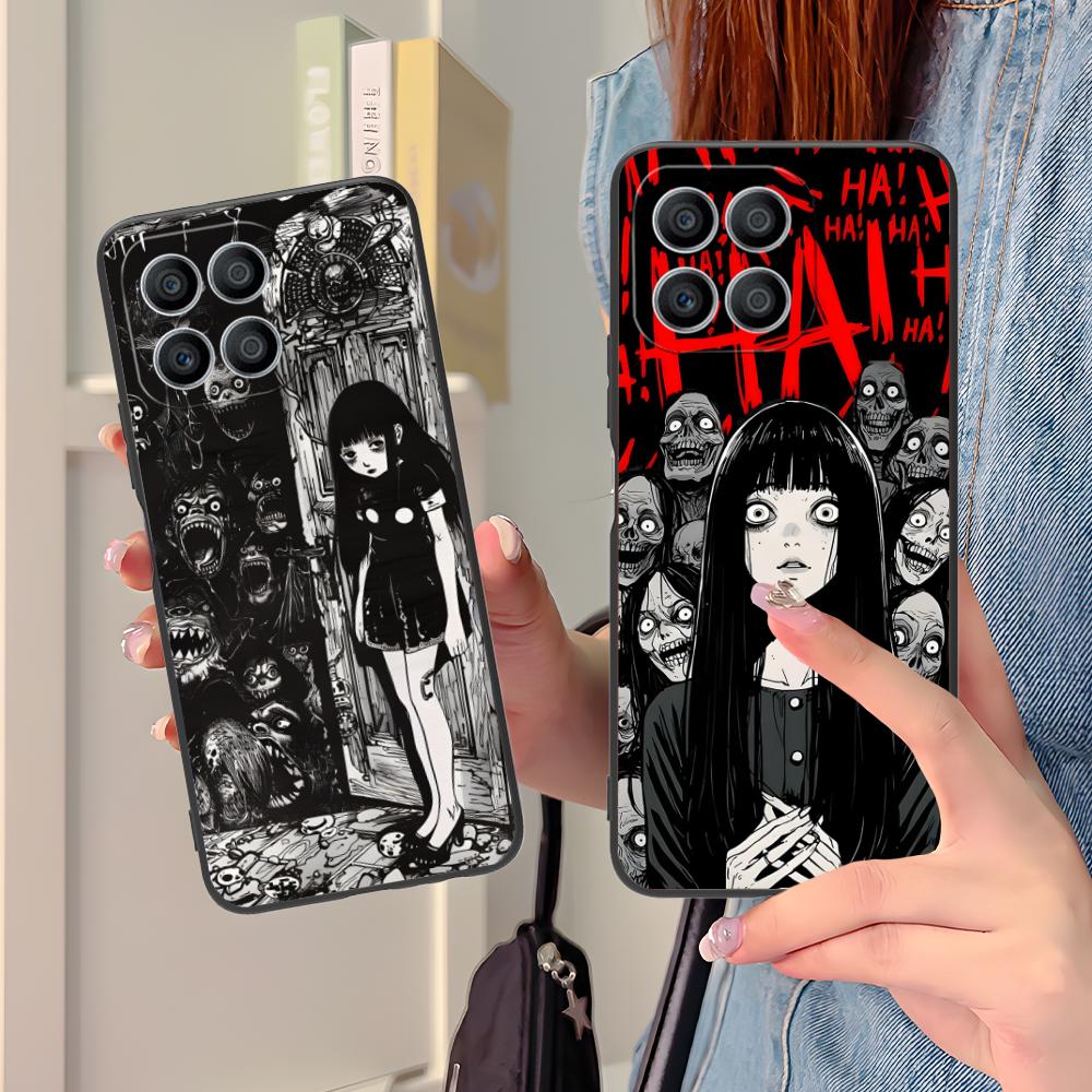 Terror Gothic Art Mobile Phone Case for Honor 90 80 70 60 50 30 20 10 9 8 7 Pro S SE Lite 5G Colorful Printing Cover Cover