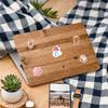 35pcs Cartoon Snowman Stickers Cute Winter Diy Stickers Funny Stickers For Laptop Luggage Scrapbook Diary Sticker Guitar