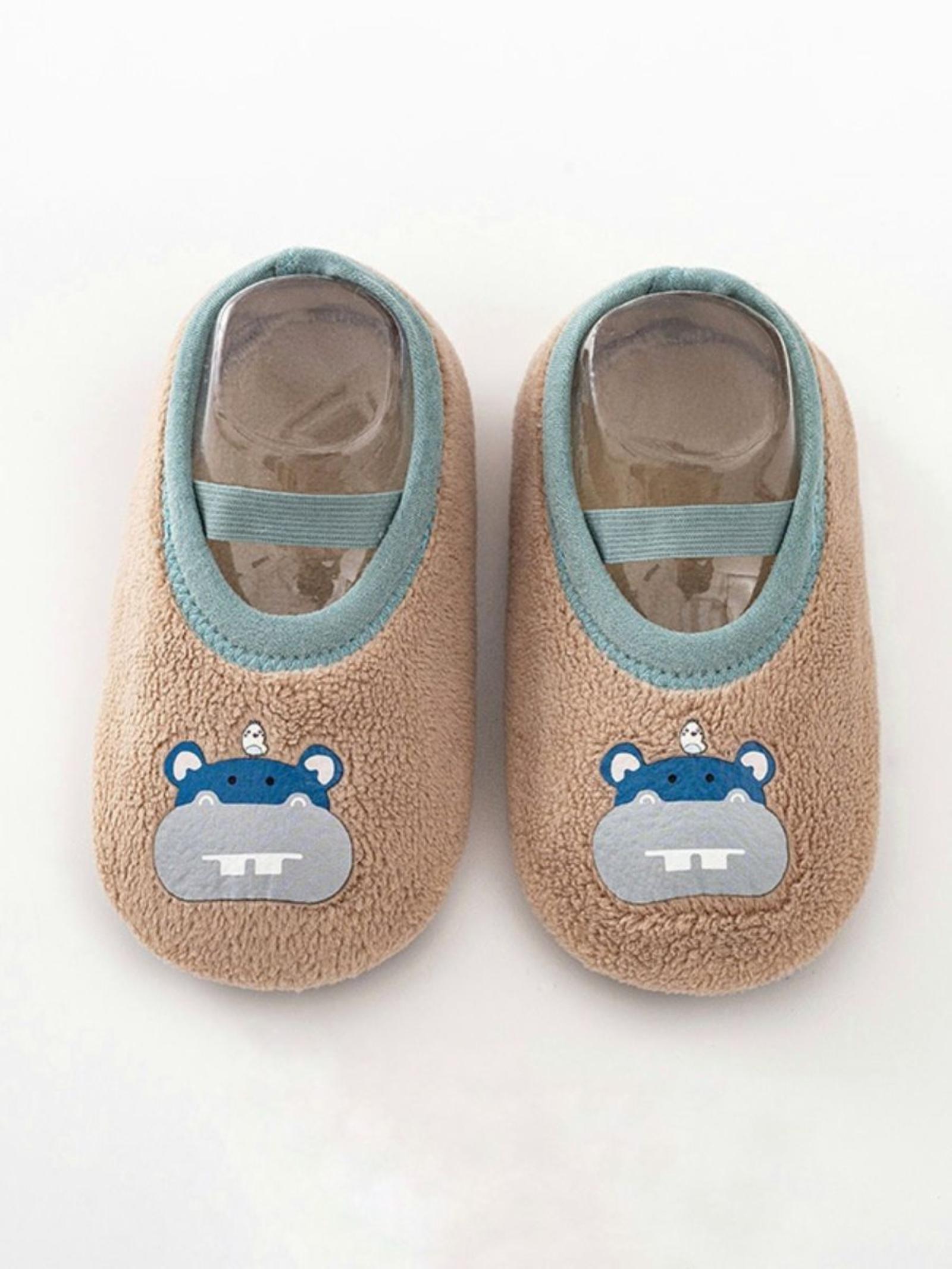 

Детские напольные носки, Весна, И Зима, На флисовой подкладке, Утепленные, Теплые И Не-