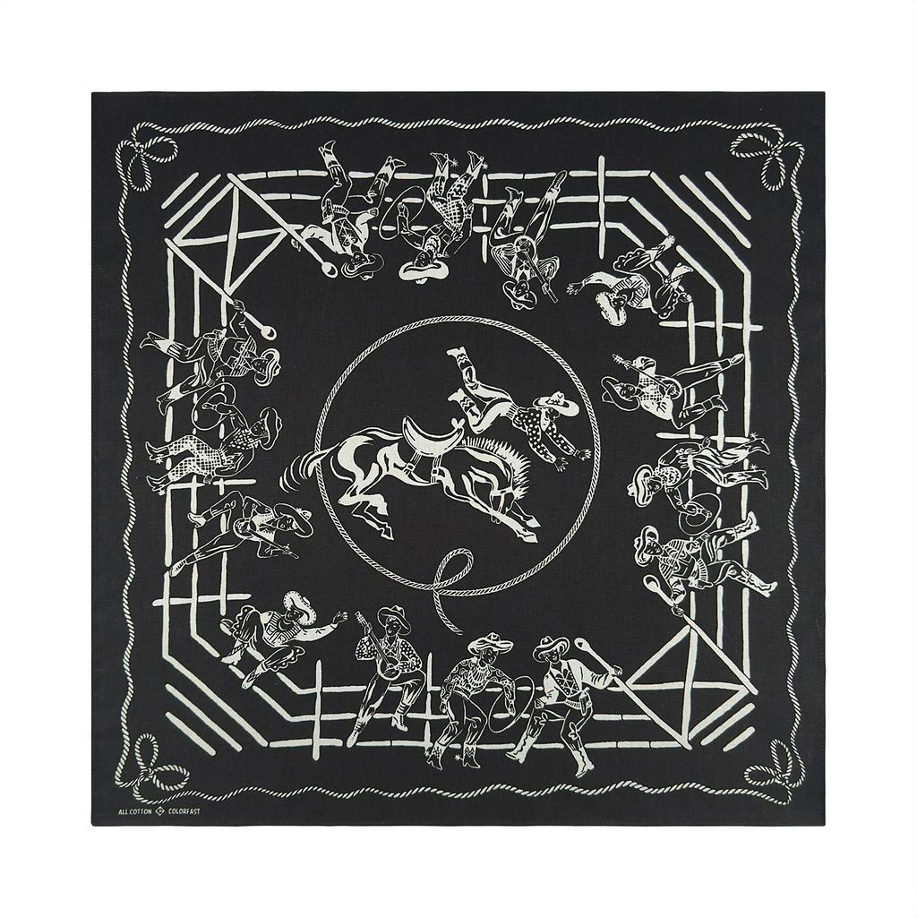 Vintage Bandana Scarf with Cotton Western Print Breathable and Comfortable for Men and Women Outdoor Sport Headpiece