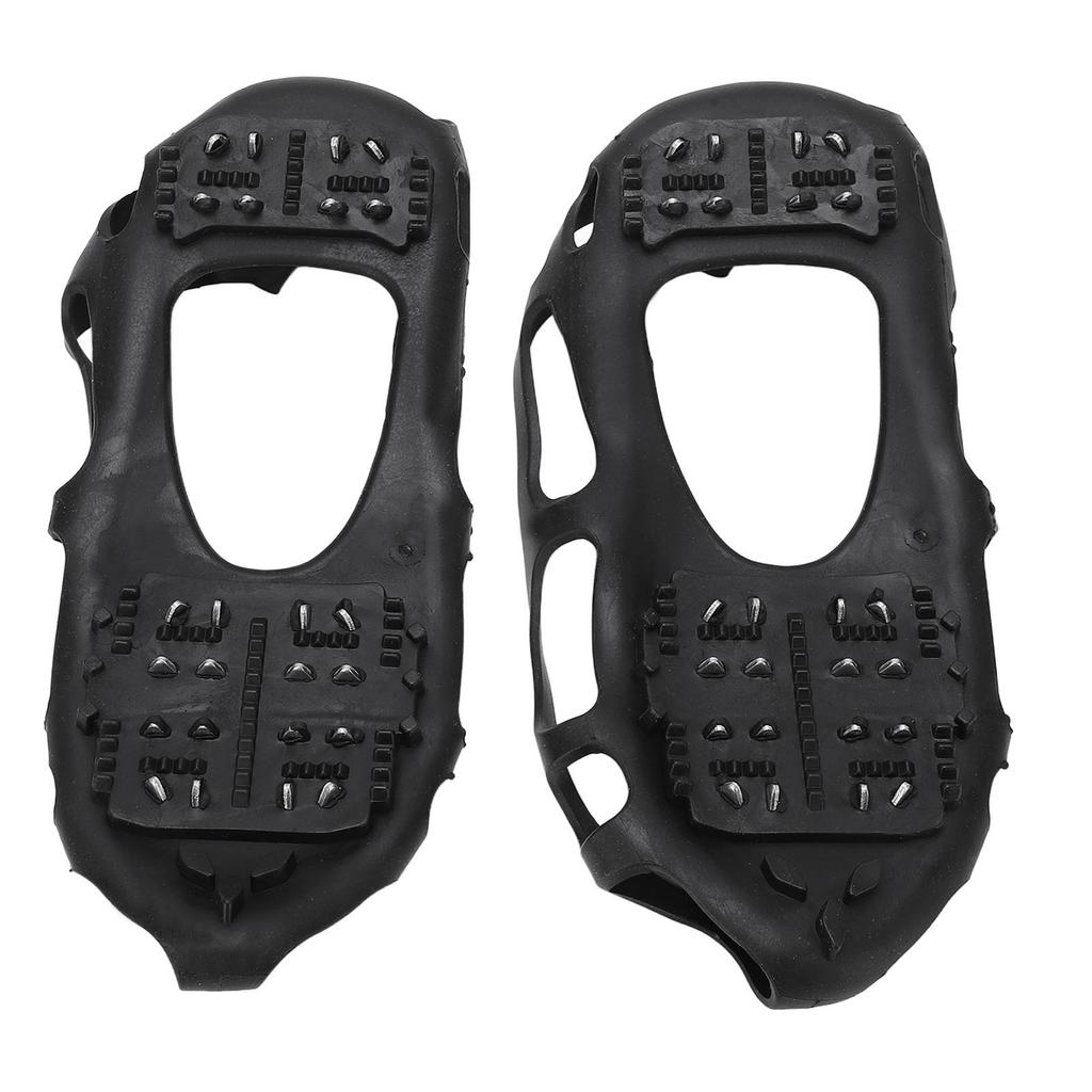 24 Spikes Anti Slip Walk Traction Cleat Ice Cleats for Shoes and Boots Traction Cleats for Walking On Snow and Ice