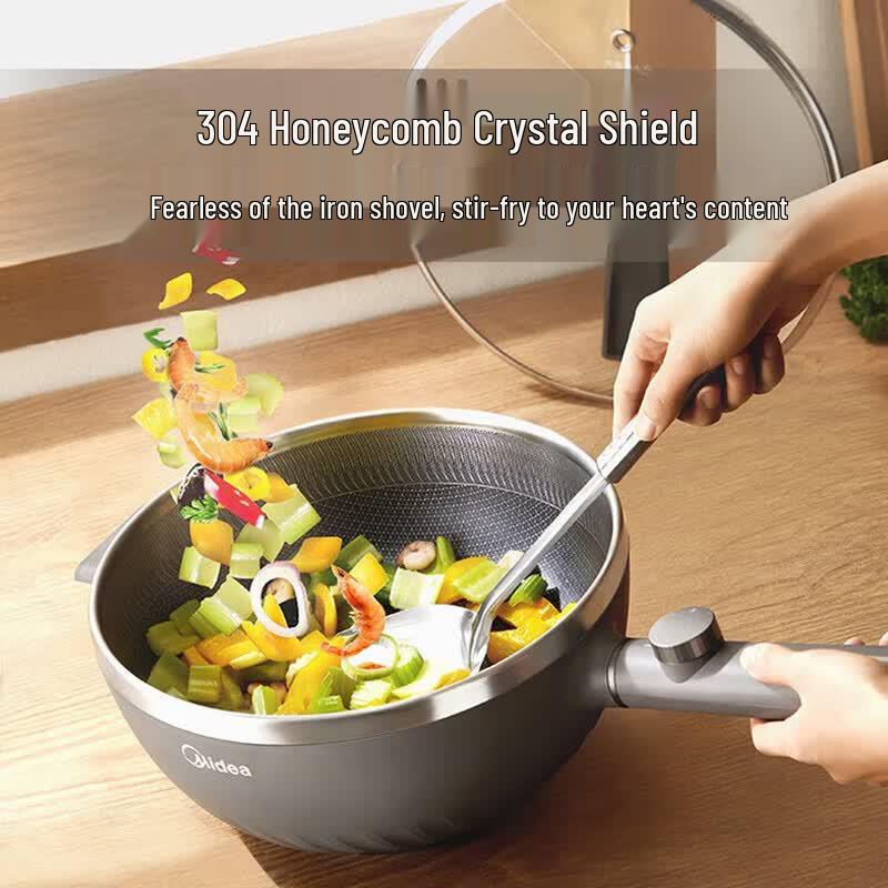 Midea Multi-functional Electric Cooking Pot CN plug (adapter included)
