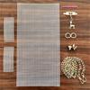 Tissu en maille plastique pour la fabrication de sacs, sacs à crochet à loquet, sacs artisanaux, matériel de tissage, crochet à grille en plastique, accessoires d'artisanat de bricolage