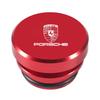 For Porsche MO9Car Metal Cigarette Lighter Button Cap Dustproof Cover Socket Accessory For Porsche 911 718 Taycan Panamera Cayenne Macan Cayman