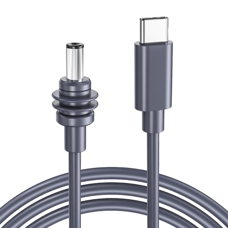 2/3/5M Multiple Lengths USB Type C to DC5521 Power Adapter Cable for Satellite Waterproof Portable Power Adapter Cable