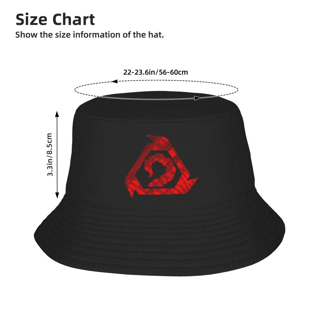 Nod Scopion Bucket Hat Summer  Funny Fisherman Hats For Men Women Portable Fishing Caps Outdoor Graphic Sun Hats