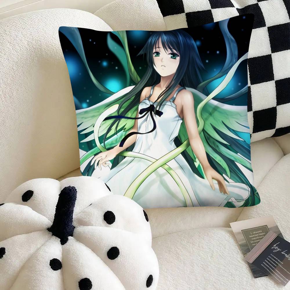 Anime Horror Animation The Song Of Saya Pillow Case Square Pillow Bedroom Sofa Leisure Comfort Cushion Car Home Decoration