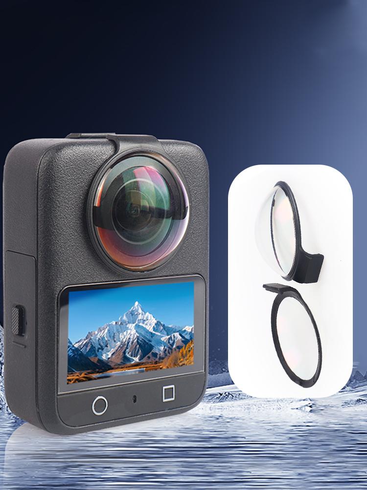 Für DJI Osmo 360 Action Kamera Objektivabdeckung Leichte Kamera Schutzfolie für Objektiv Kratzfeste Objektivkappe Objektivschutzhülle