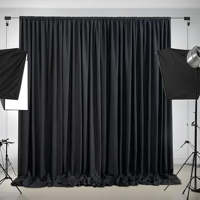 5x8/10ft Wedding Party Backdrop Drape For Parties, Photo Backdrop Drapes For Wedding Birthday Party Photography Background 1pcs