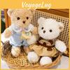 Bear Plush Toy With Cute Dress For Kids Gift And Nap Pillow