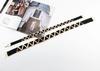 Fashion Metal Triangle Splicing Design Women Slim Waist Belt For Long Dress And Special Occasions