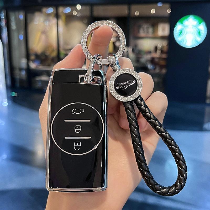 Tpu Car Key Case Cover For Chery Tiggo 7 Pro 8 Pro Exeed Tiggo 2 3X Arrizo 5 Pro Gx 5X Eq7 Key Chain Accessories