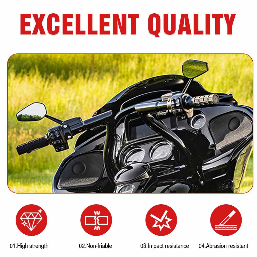 For Harley Touring Road King Special FLHRXS 2024 25 Motorcycle Handlebar Control Switch Housings Cover Kit Black/Chrome Aluminum