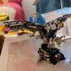 Cool Mechanical Eagle Model Building Block Set, With Multiple Movable Joints, High-Quality Abs Material, Home Decoration And Desktop Display