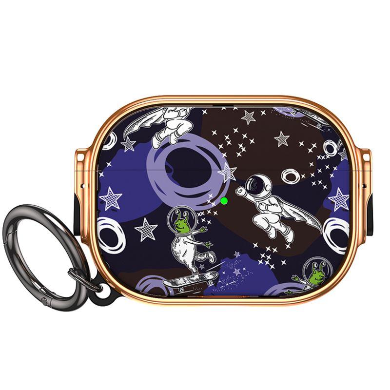 

for Apple 2 Generation All-Inclusive Earphone Case Airpods3 Anti-Fall Shell Lock Switch Second Generation Airpods3 Generation Shell AirPods Puppy Cute Apple AirPods Pro/Pro2 Astronaut